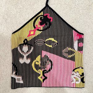 Jacquard Knit Top NWT